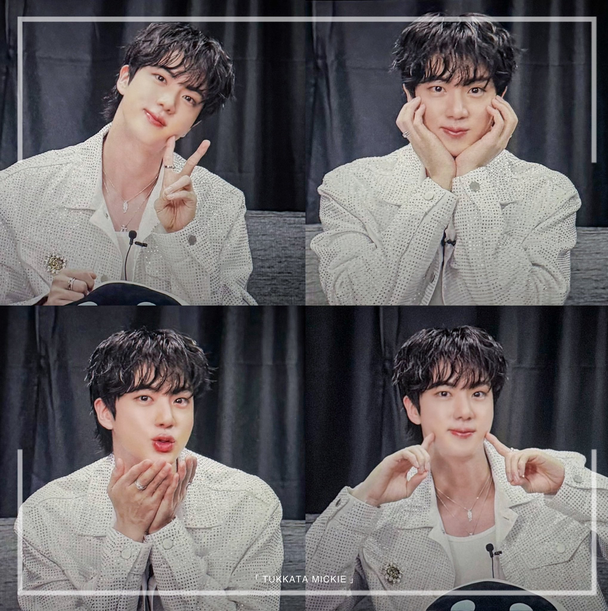 Latest photo of Jin (BTS)