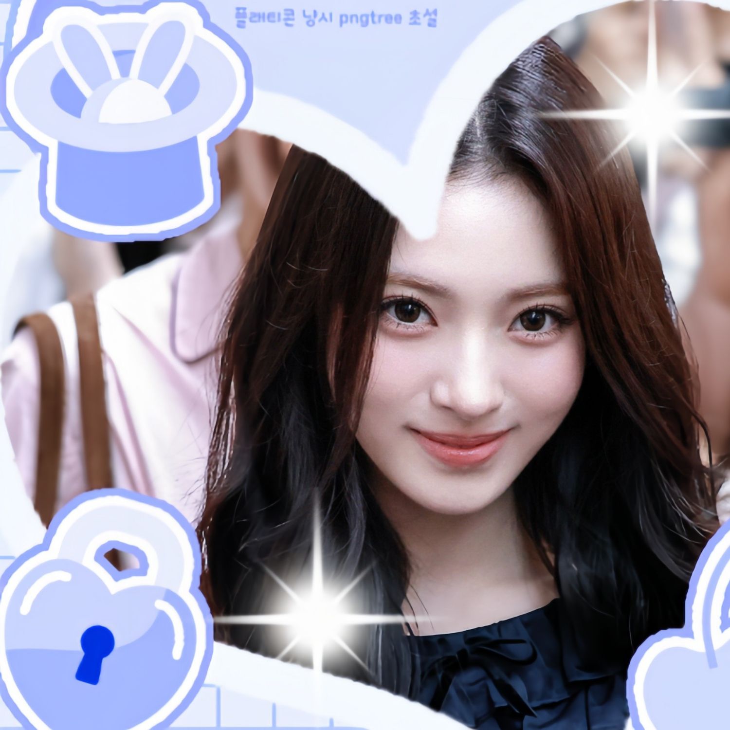 A moment captured by Anna (MEOVV)'s fan