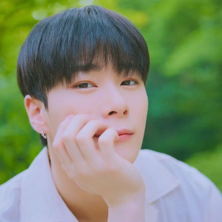 Recent activity shot of Moonbin (ASTRO)