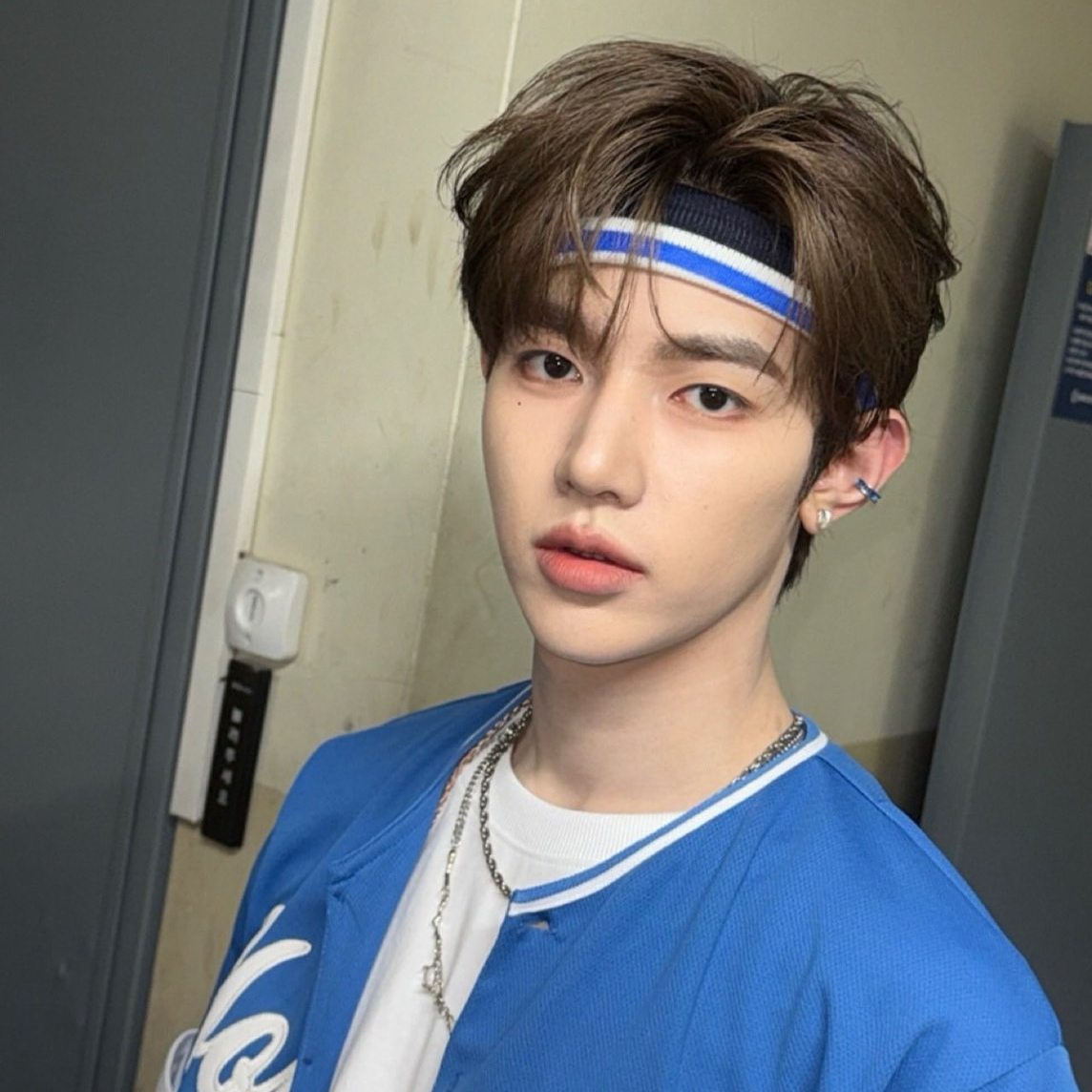 Recent activity shot of Zhang Hao (ZEROBASEONE)