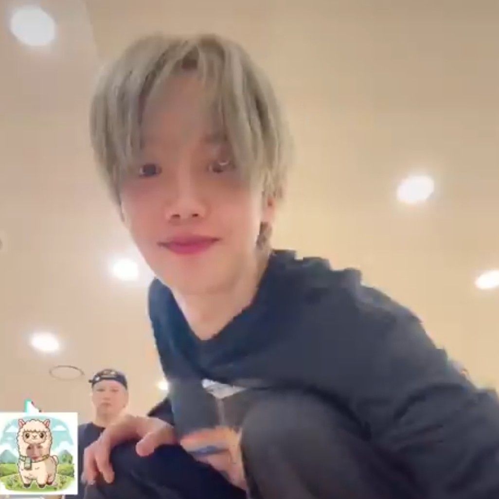 Recent activity shot of Lim Youngmin