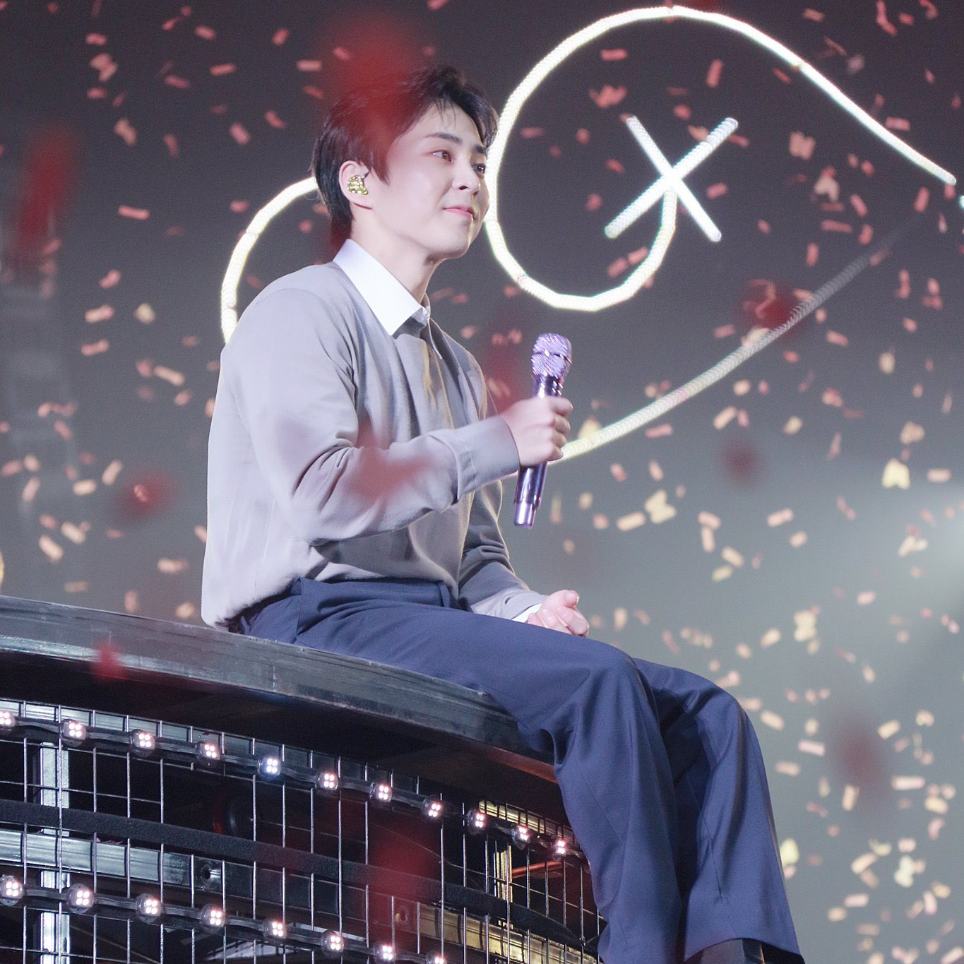 Recent activity shot of Xiumin (EXO)