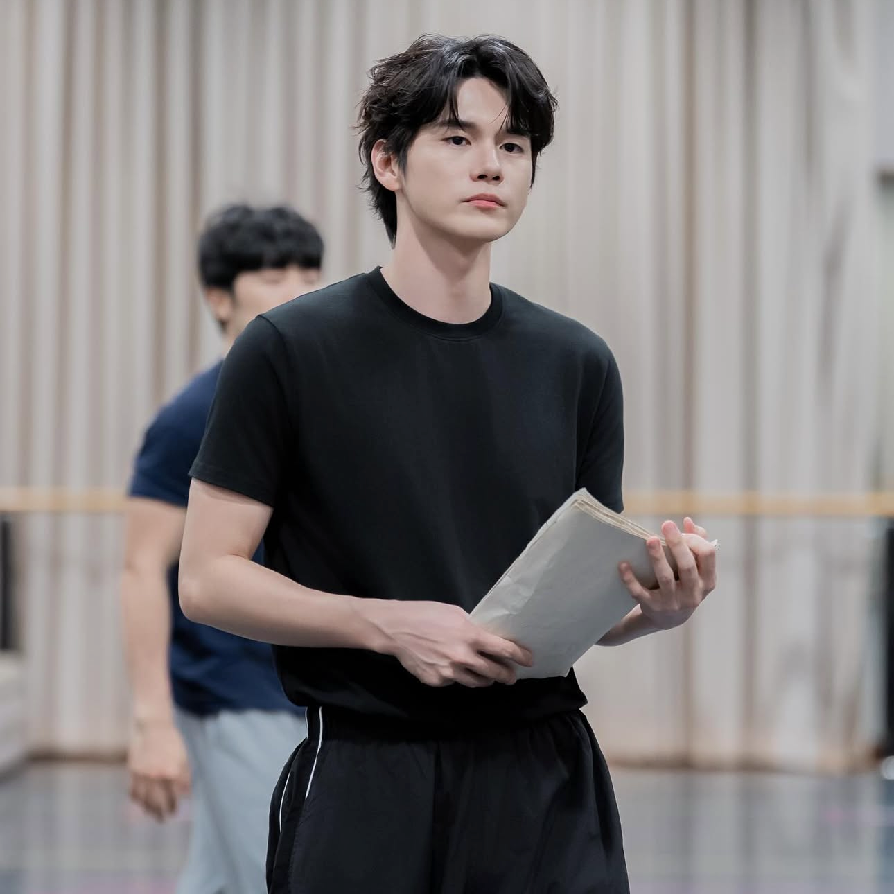 옹성우의 비하인드 컷
