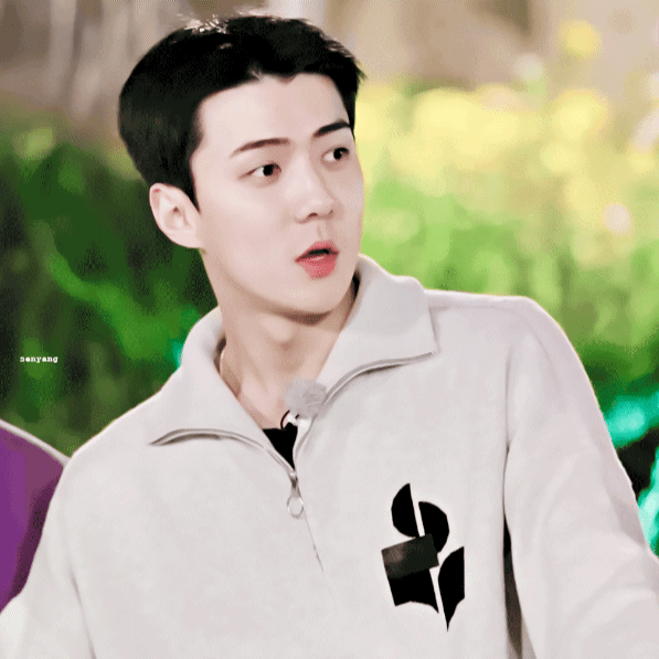 A moment captured by Sehun (EXO)'s fan