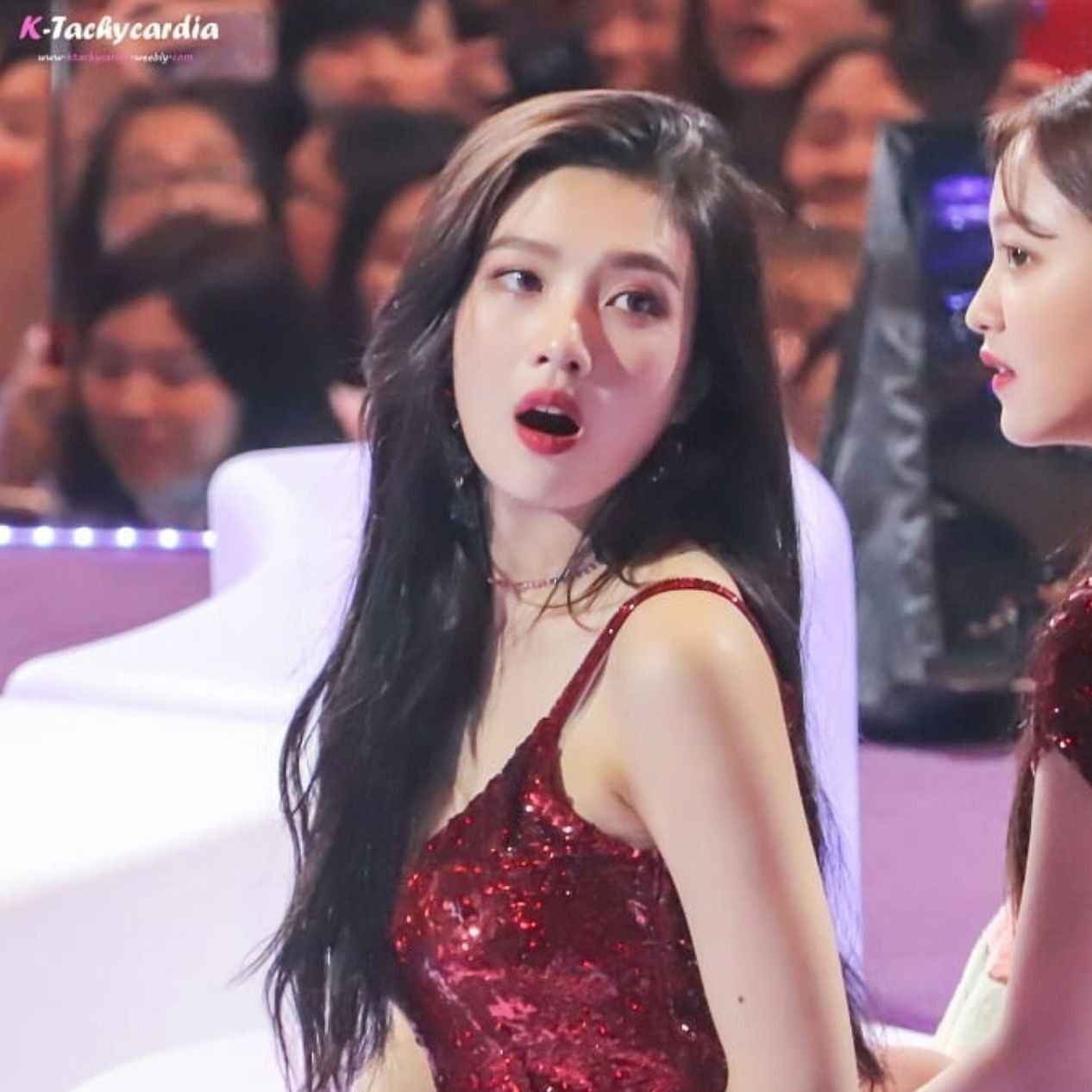 A moment captured by Joy (Red Velvet)'s fan