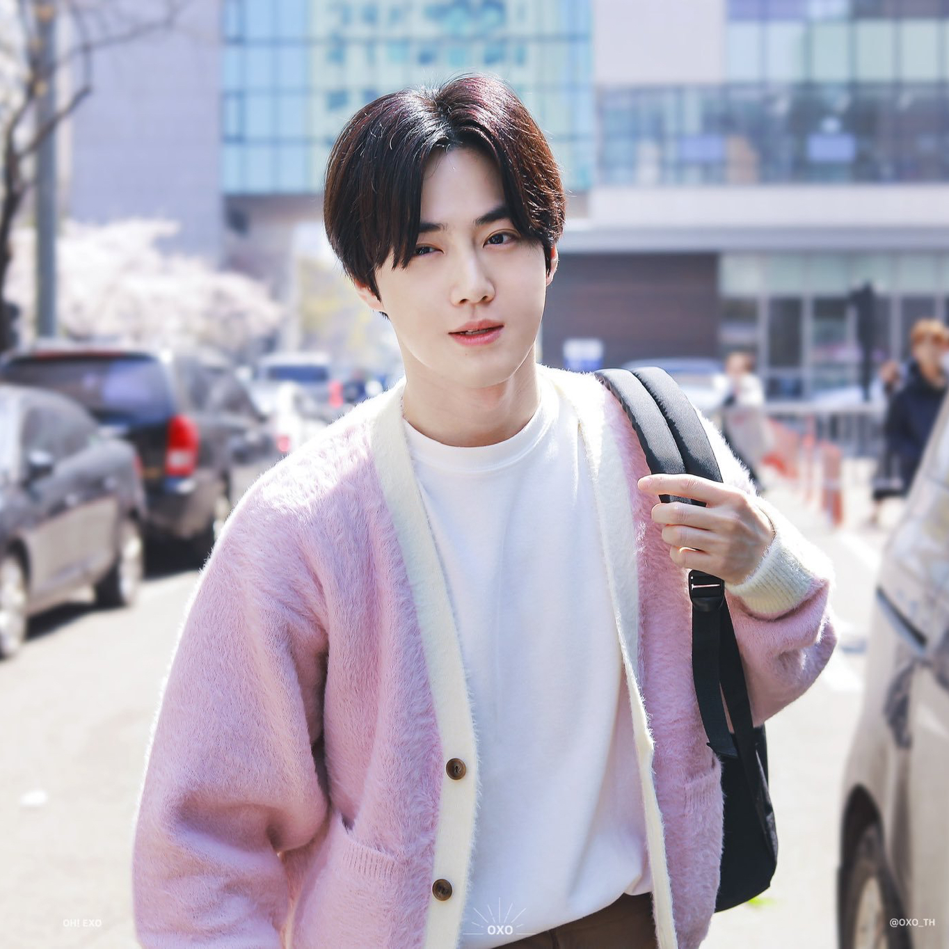 A moment captured by Suho (EXO)'s fan