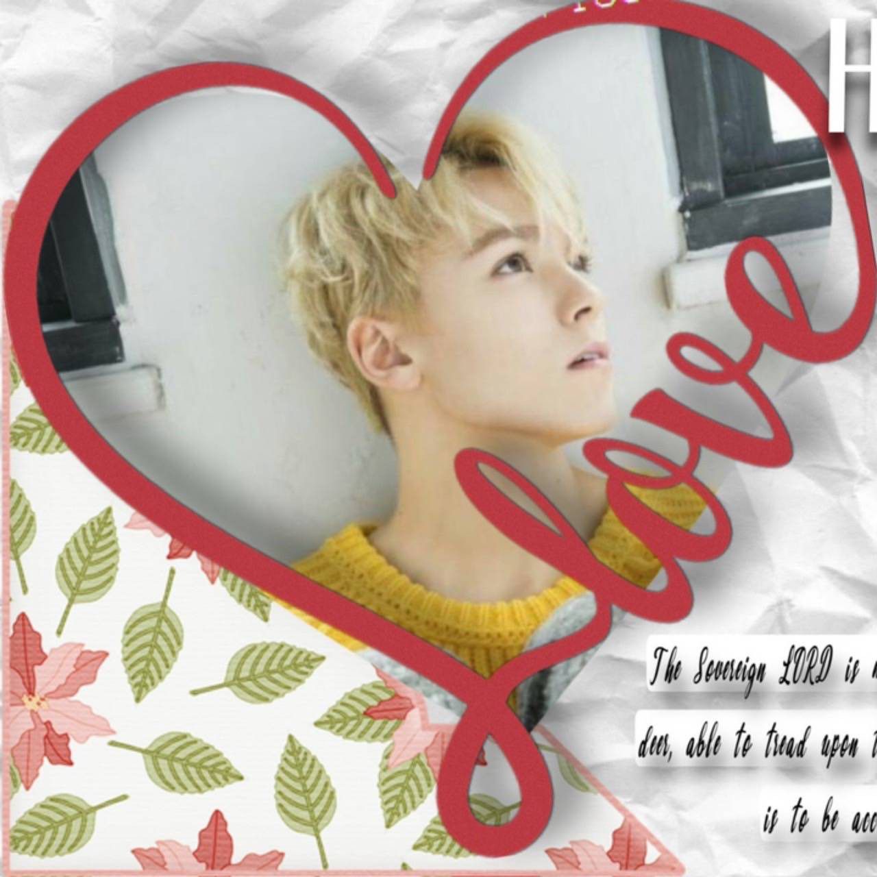 A moment captured by Vernon (SEVENTEEN)'s fan