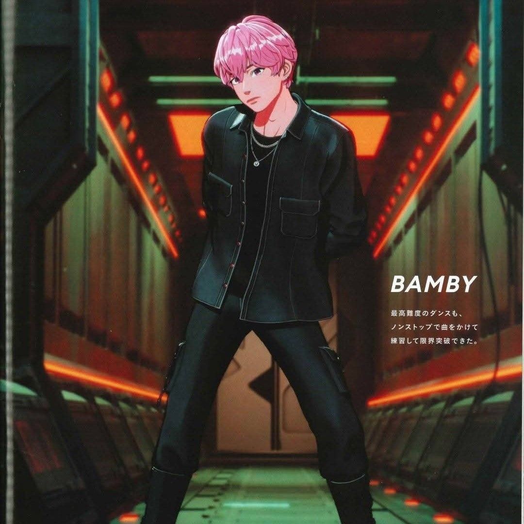 Recent activity shot of Bamby (PLAVE)