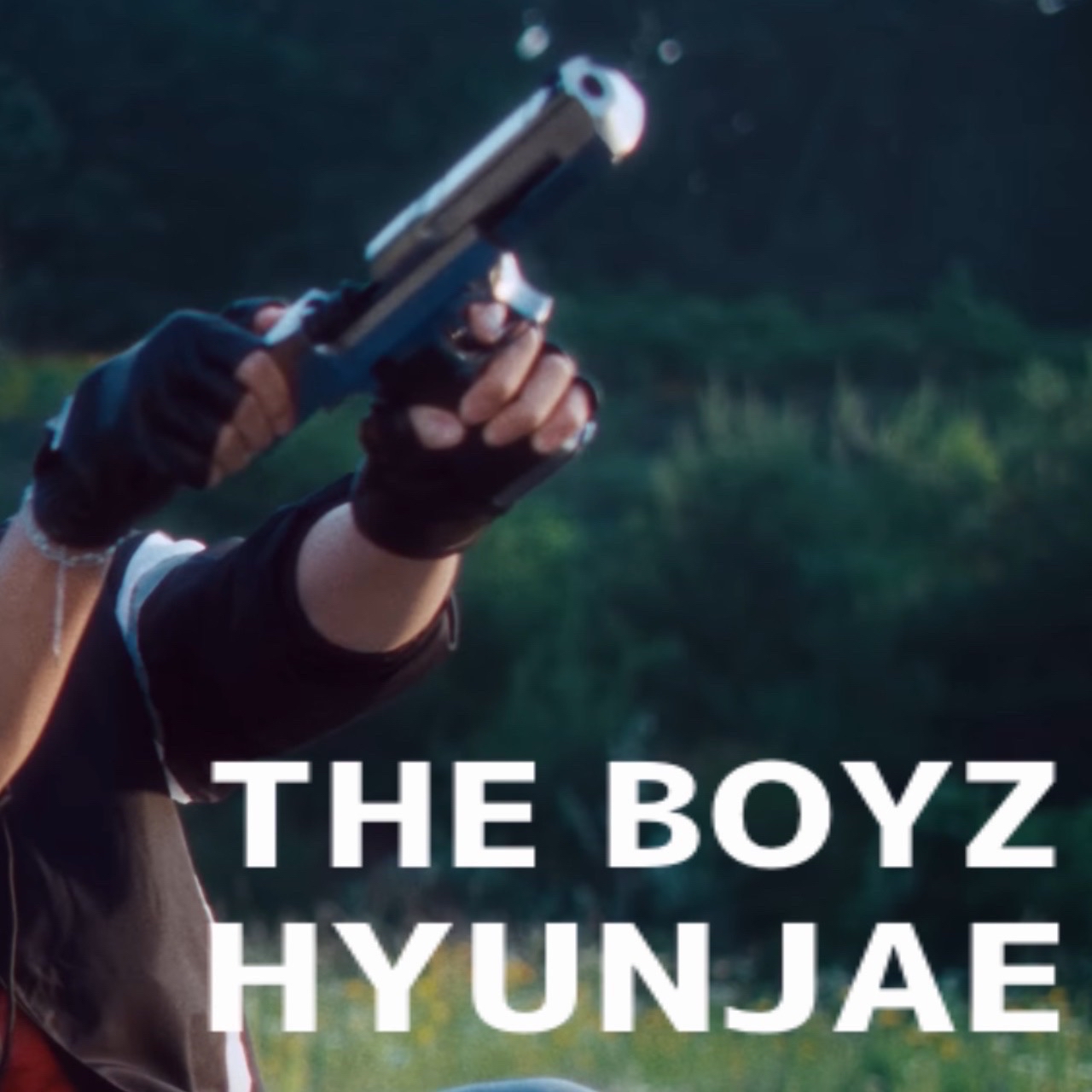 Behind-the-scenes cut of Hyunjae (THE BOYZ)