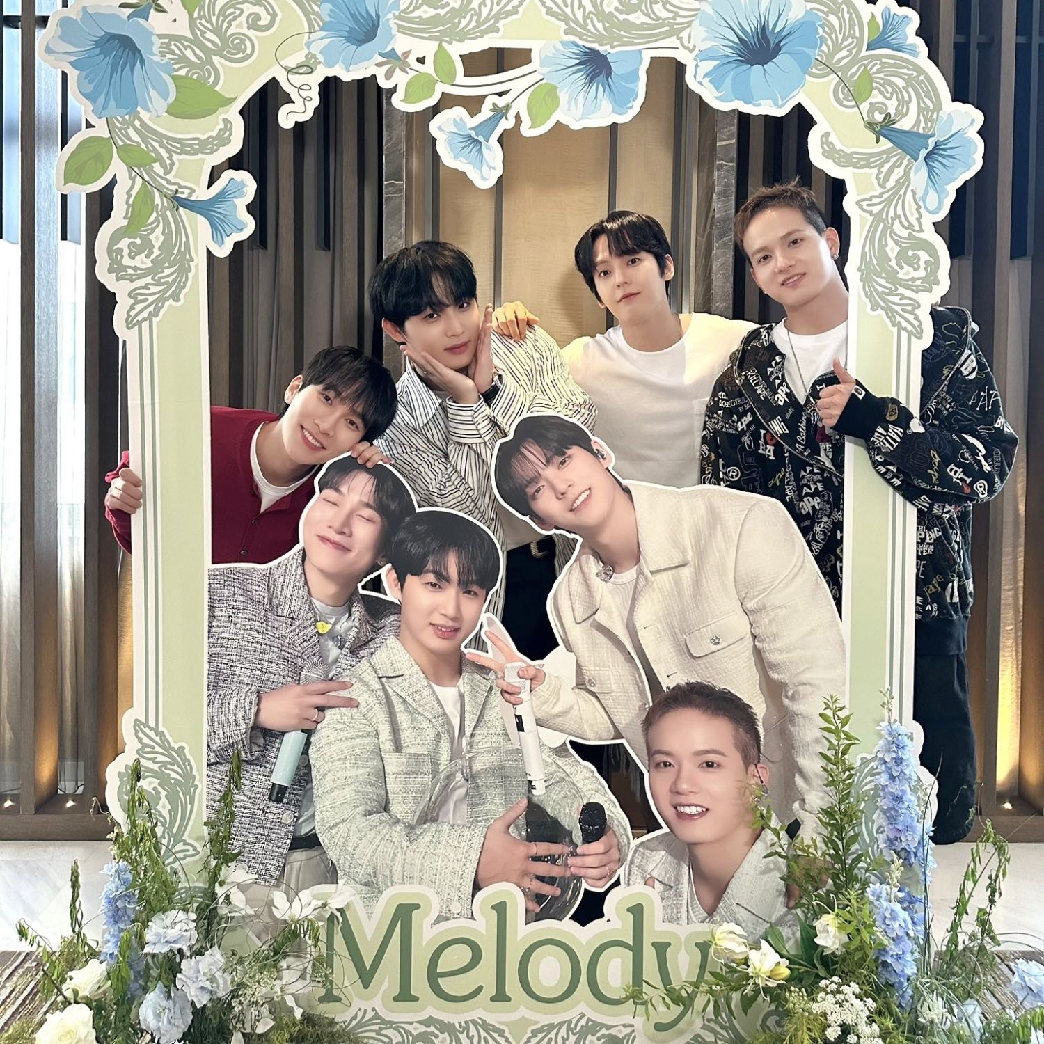 A moment captured by BTOB's fan