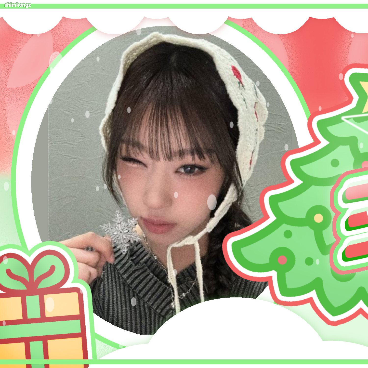 Behind-the-scenes cut of Choi Jungeun (izna)