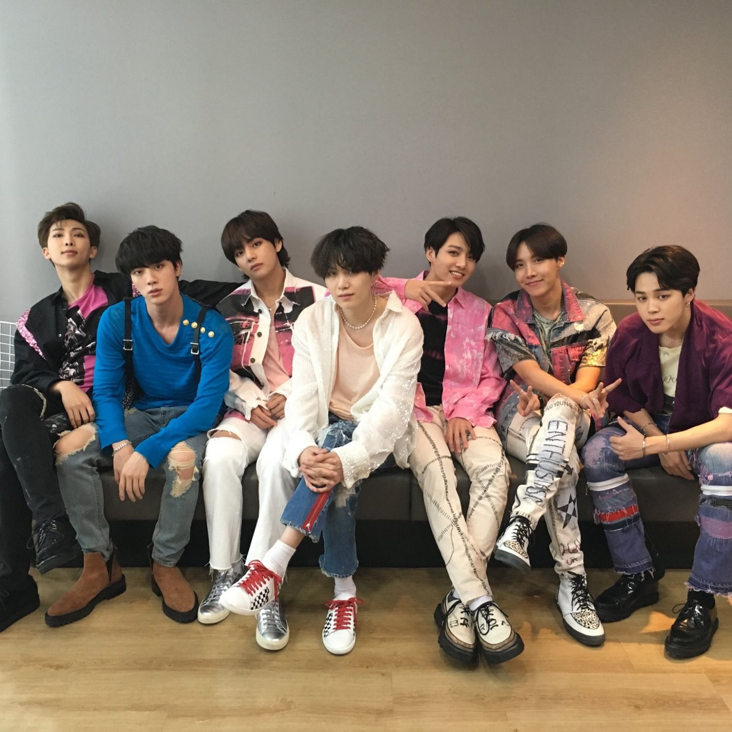 防彈少年團粉絲拍下的瞬間