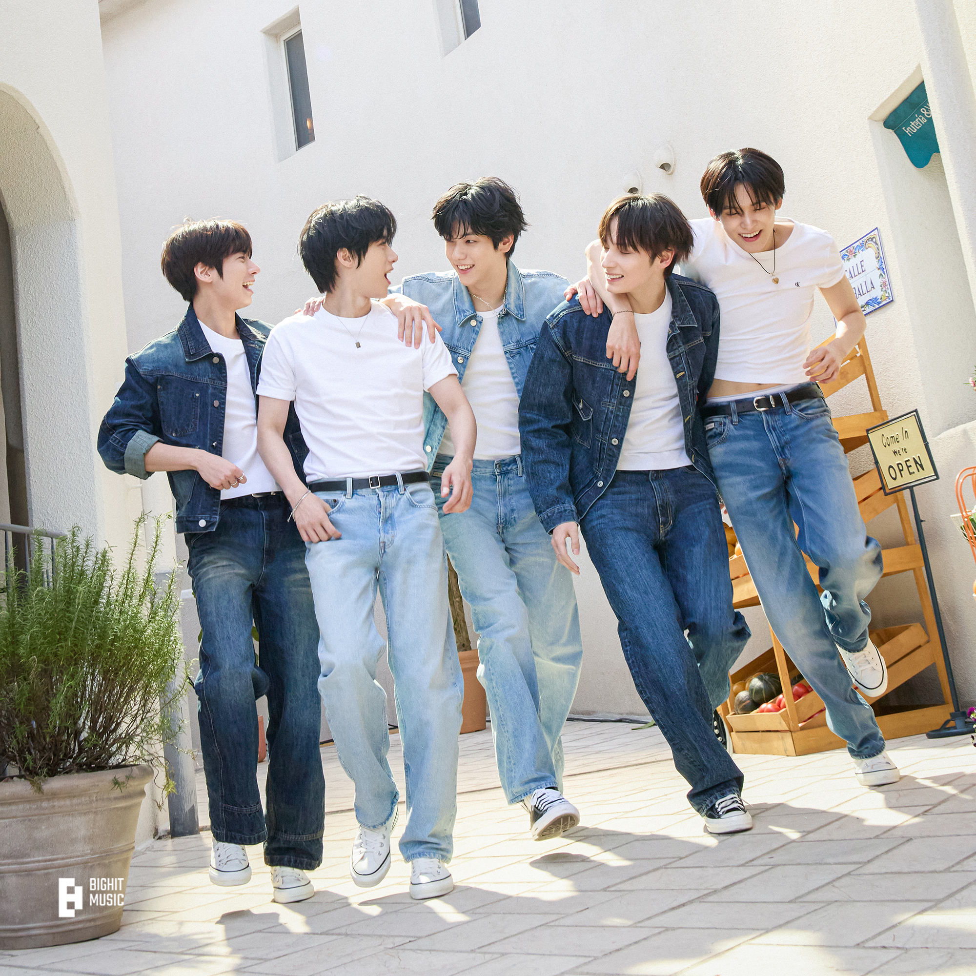Recent activity shot of TOMORROW X TOGETHER