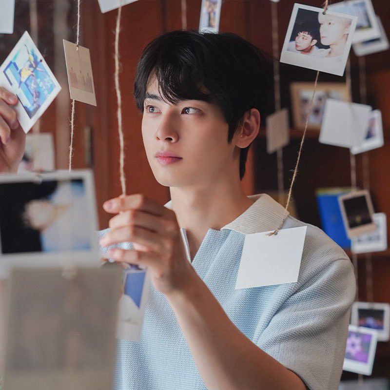 A moment captured by Eunwoo (ASTRO)'s fan