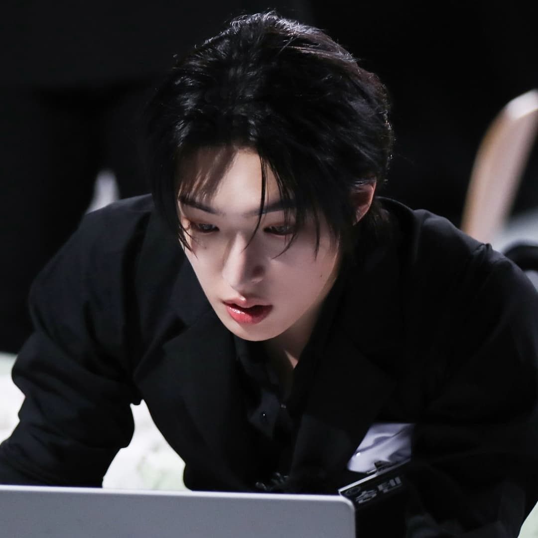 A moment captured by Mingi (ATEEZ)'s fan
