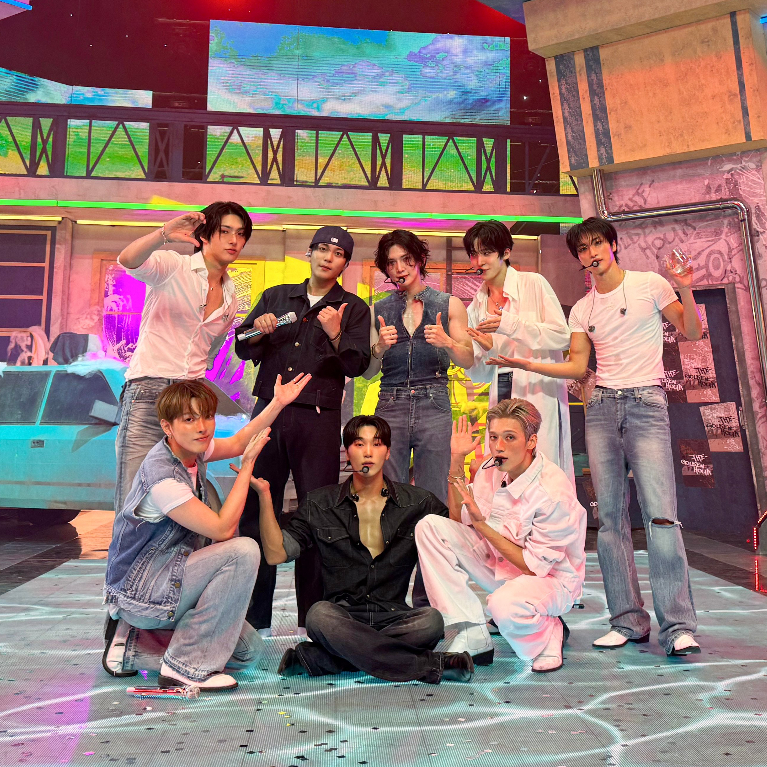 A moment captured by Yeosang (ATEEZ)'s fan