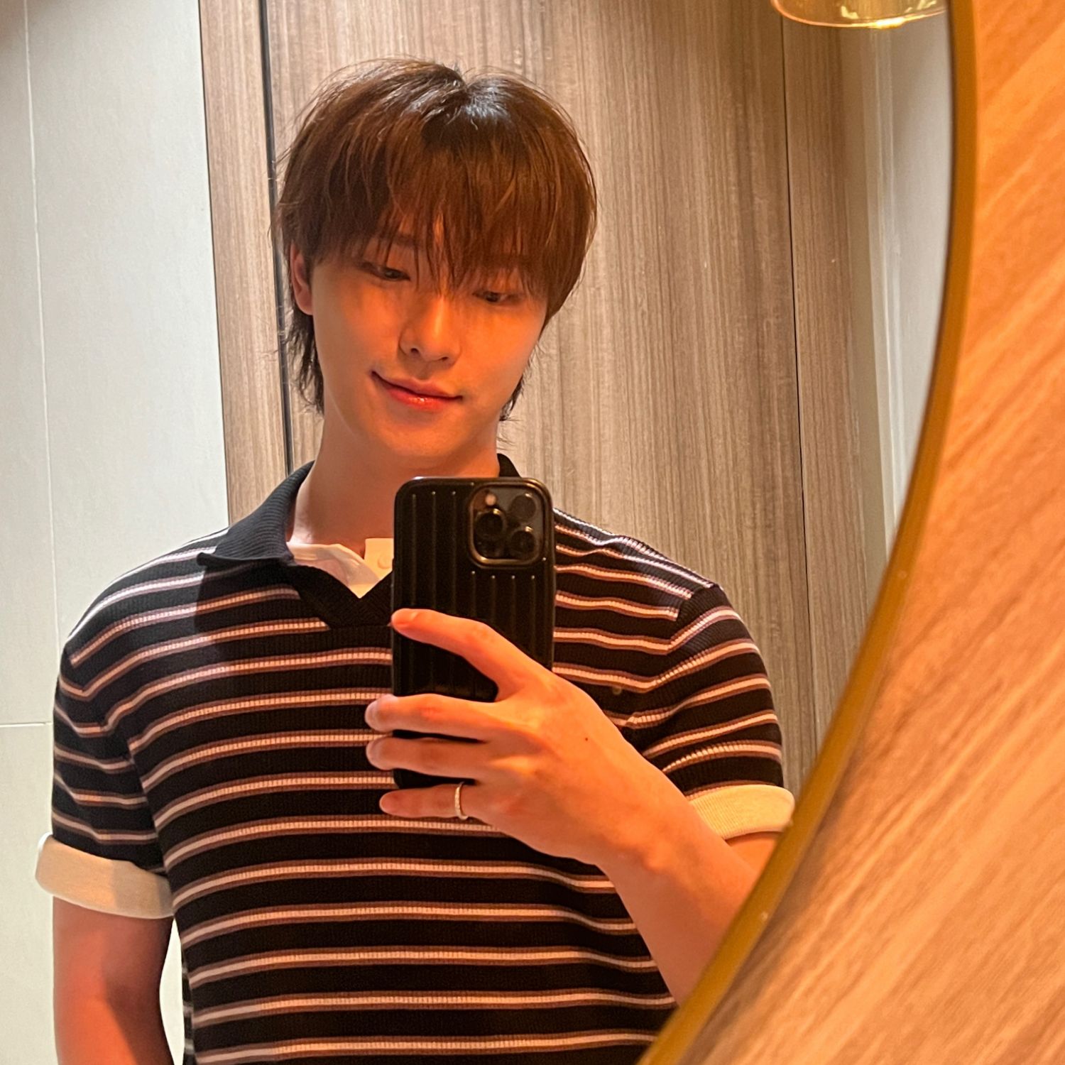 Recent activity shot of Dino (SEVENTEEN)