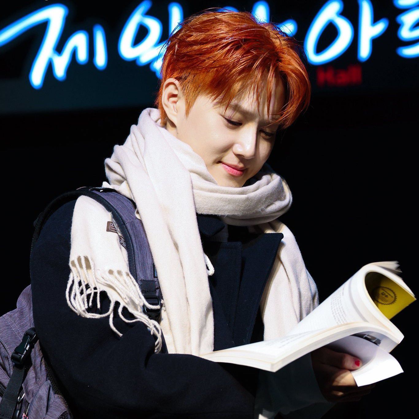 Behind-the-scenes cut of Suho (EXO)