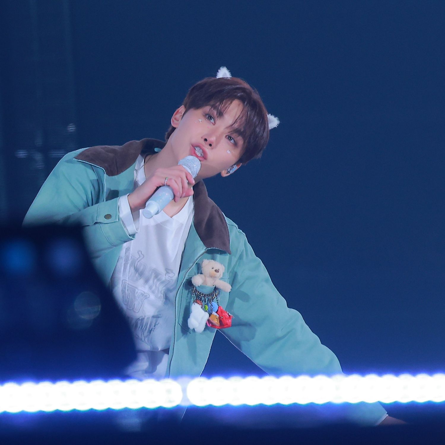 A moment captured by Seungkwan (SEVENTEEN)'s fan