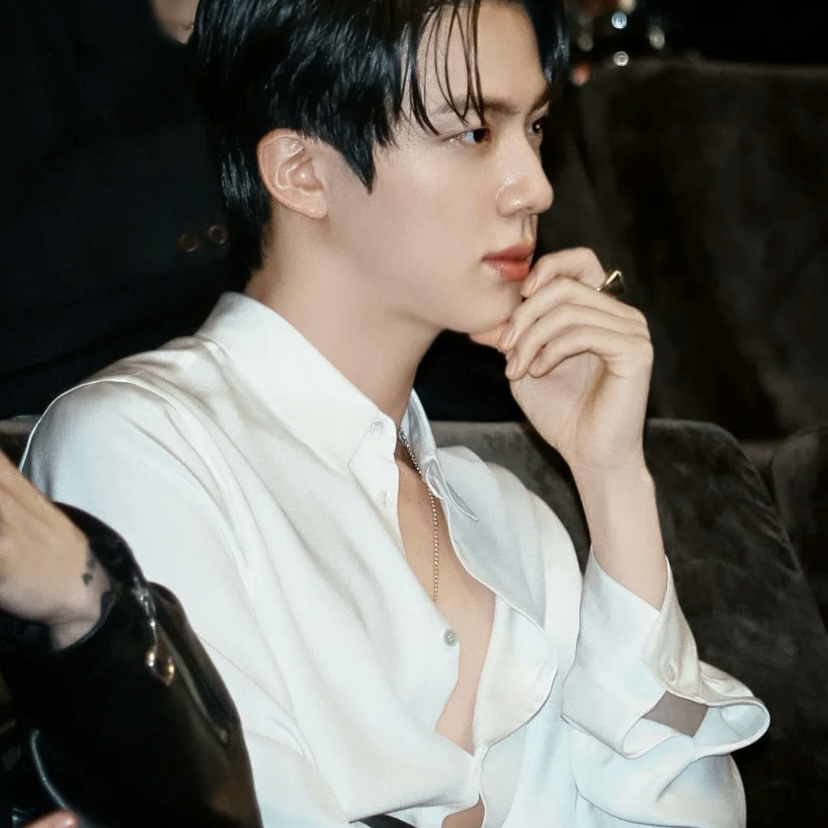Recent activity shot of Jin (BTS)