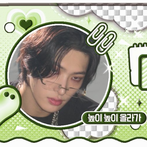 Recent activity shot of Mingi (ATEEZ)