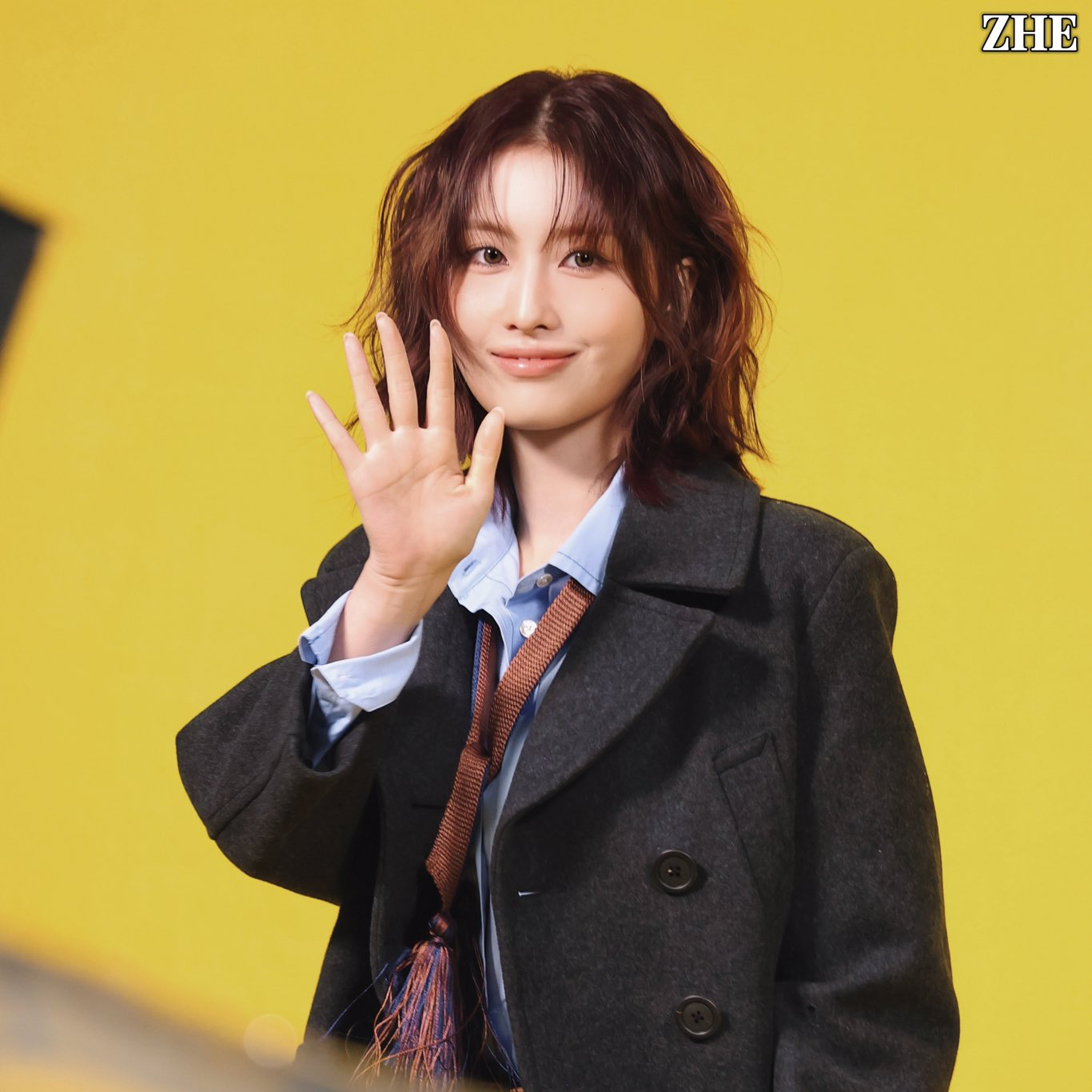 Momen yang diabadikan oleh penggemar Momo (TWICE)