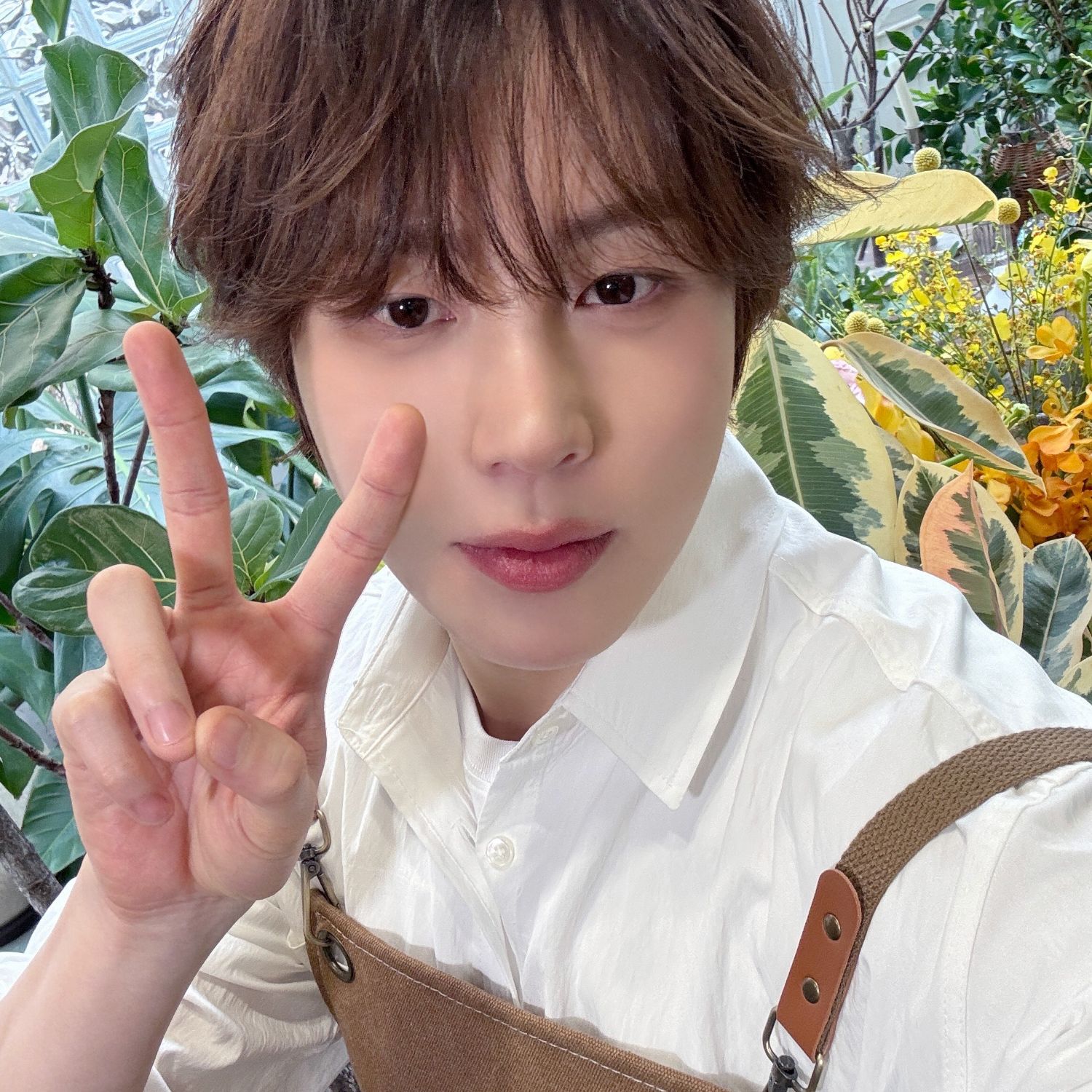 Behind-the-scenes cut of Ha Sungwoon