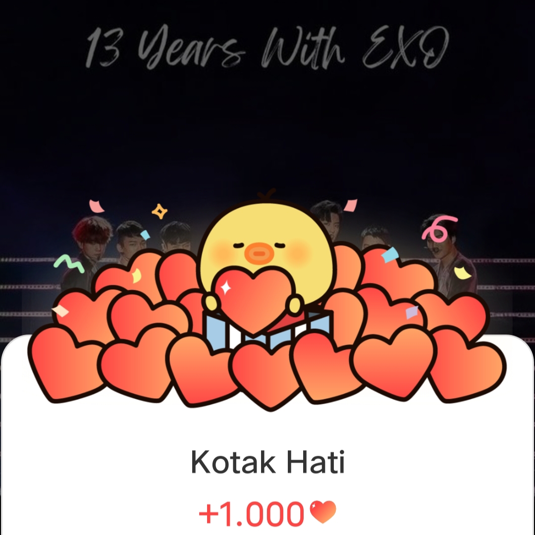 Recent activity shot of EXO