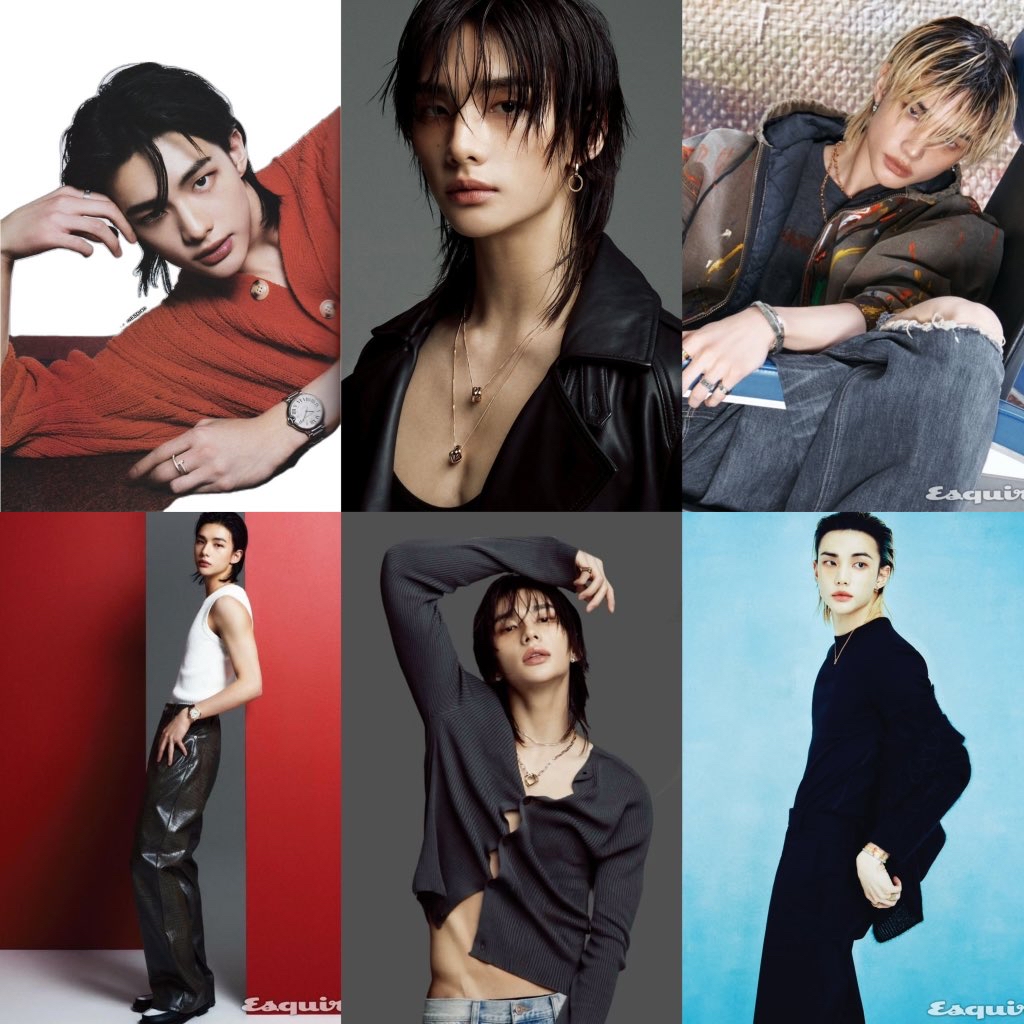 Behind-the-scenes cut of Hyunjin (Stray Kids)