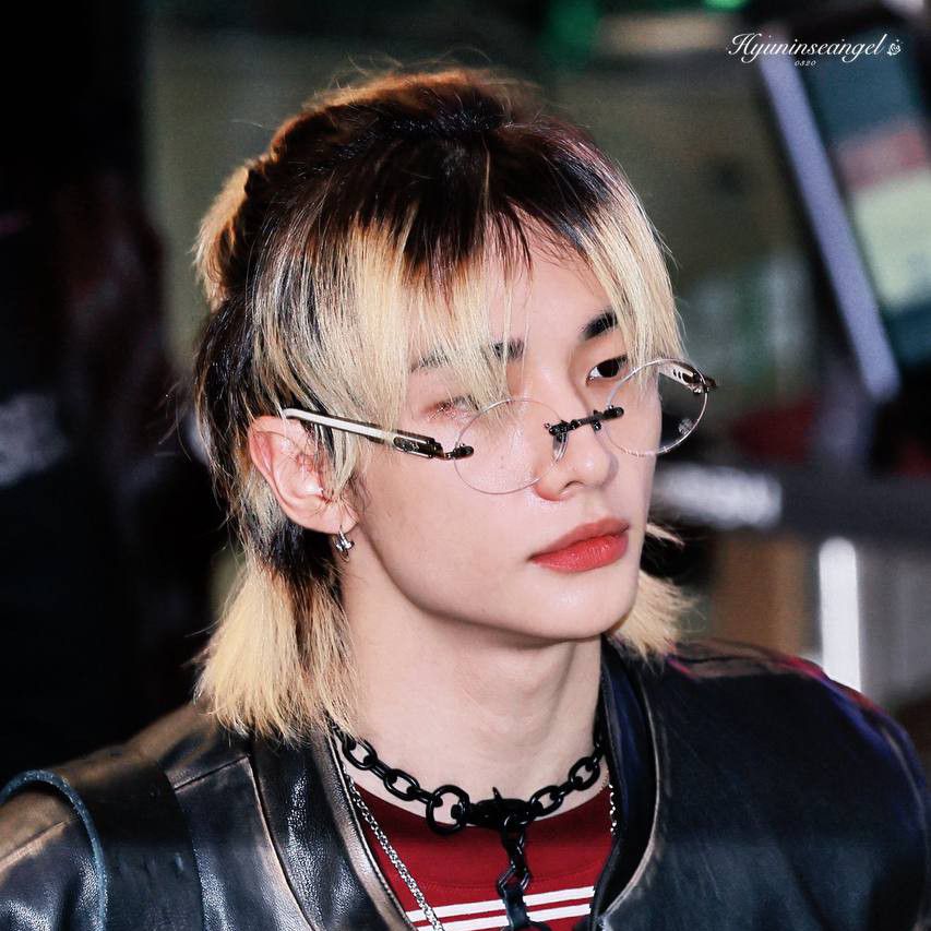 Recent activity shot of Hyunjin (Stray Kids)