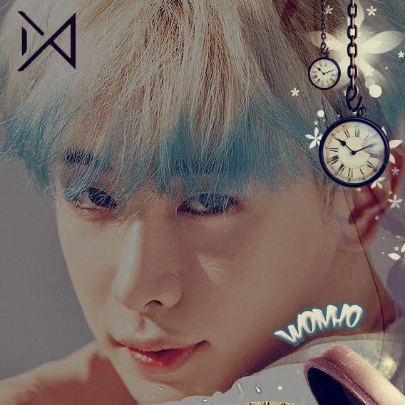 A moment captured by Wonho's fan