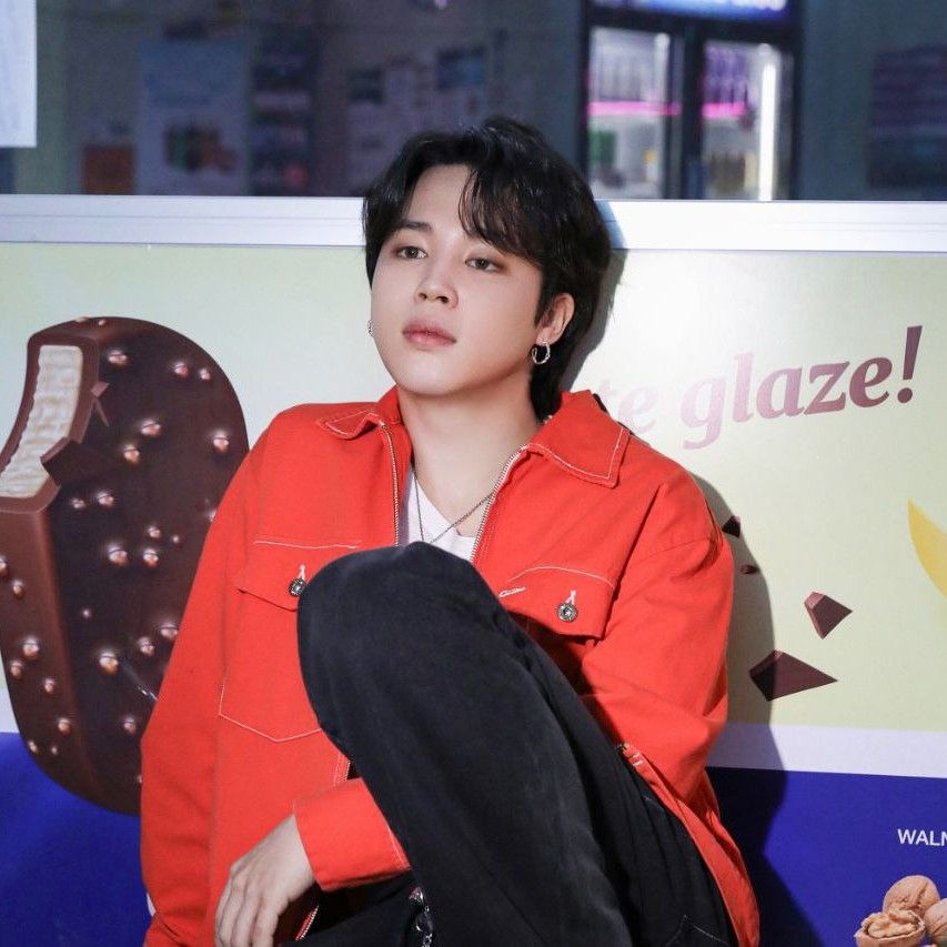 Recent activity shot of Jimin (BTS)