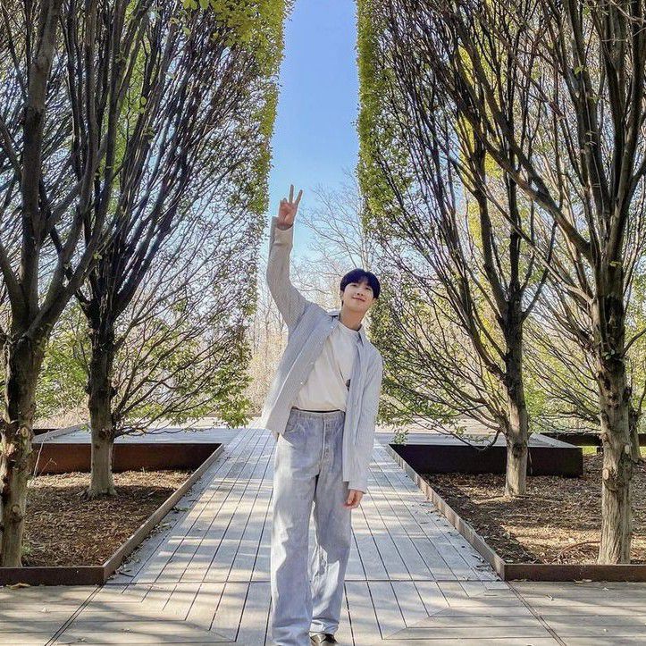 A moment captured by RM (BTS)'s fan