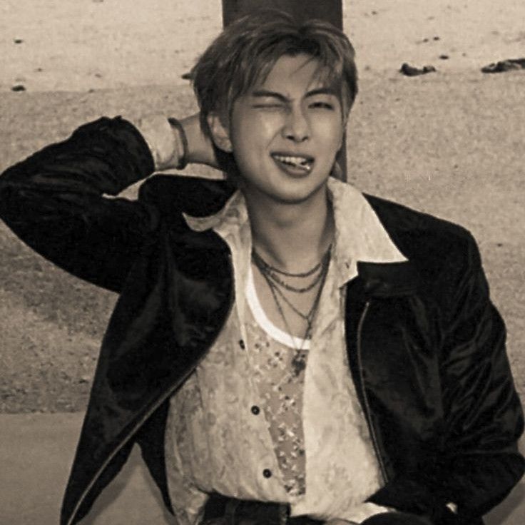 Recent activity shot of RM (BTS)