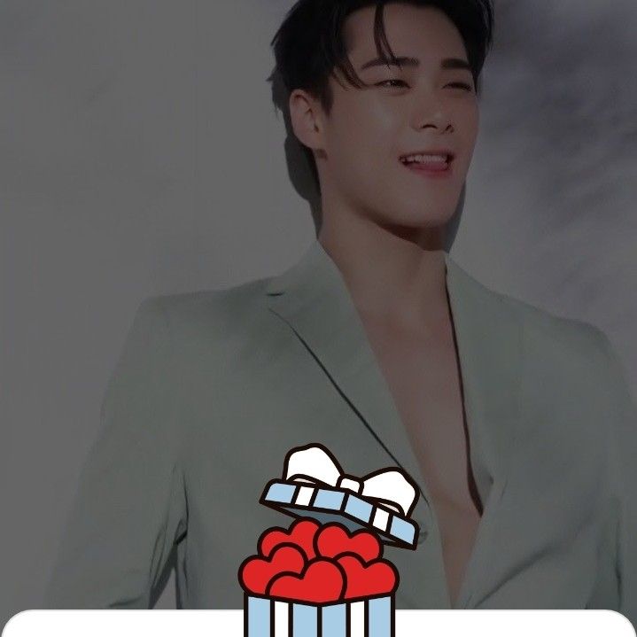 Recent activity shot of Moonbin (ASTRO)