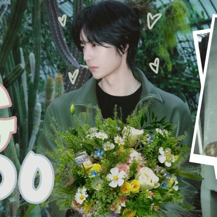 Recent activity shot of Wang Yibo