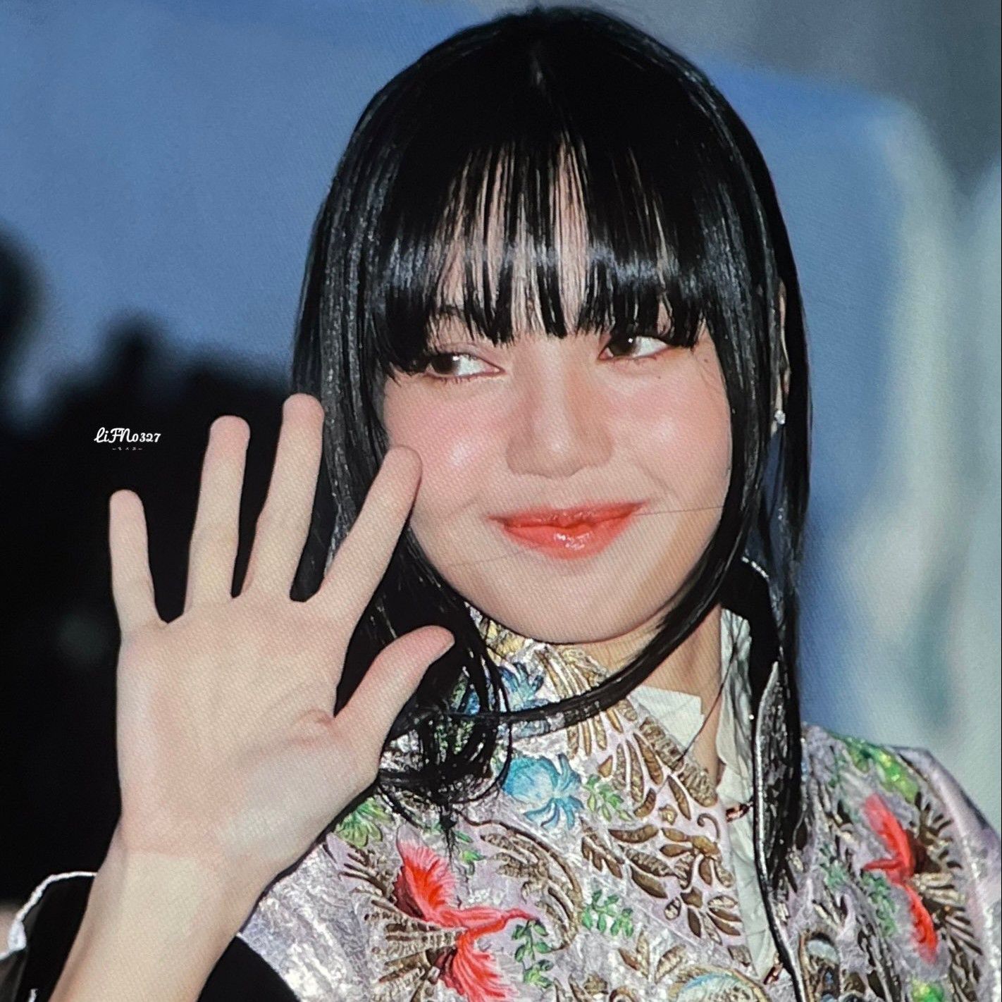 Recent activity shot of Lisa (BLACKPINK)