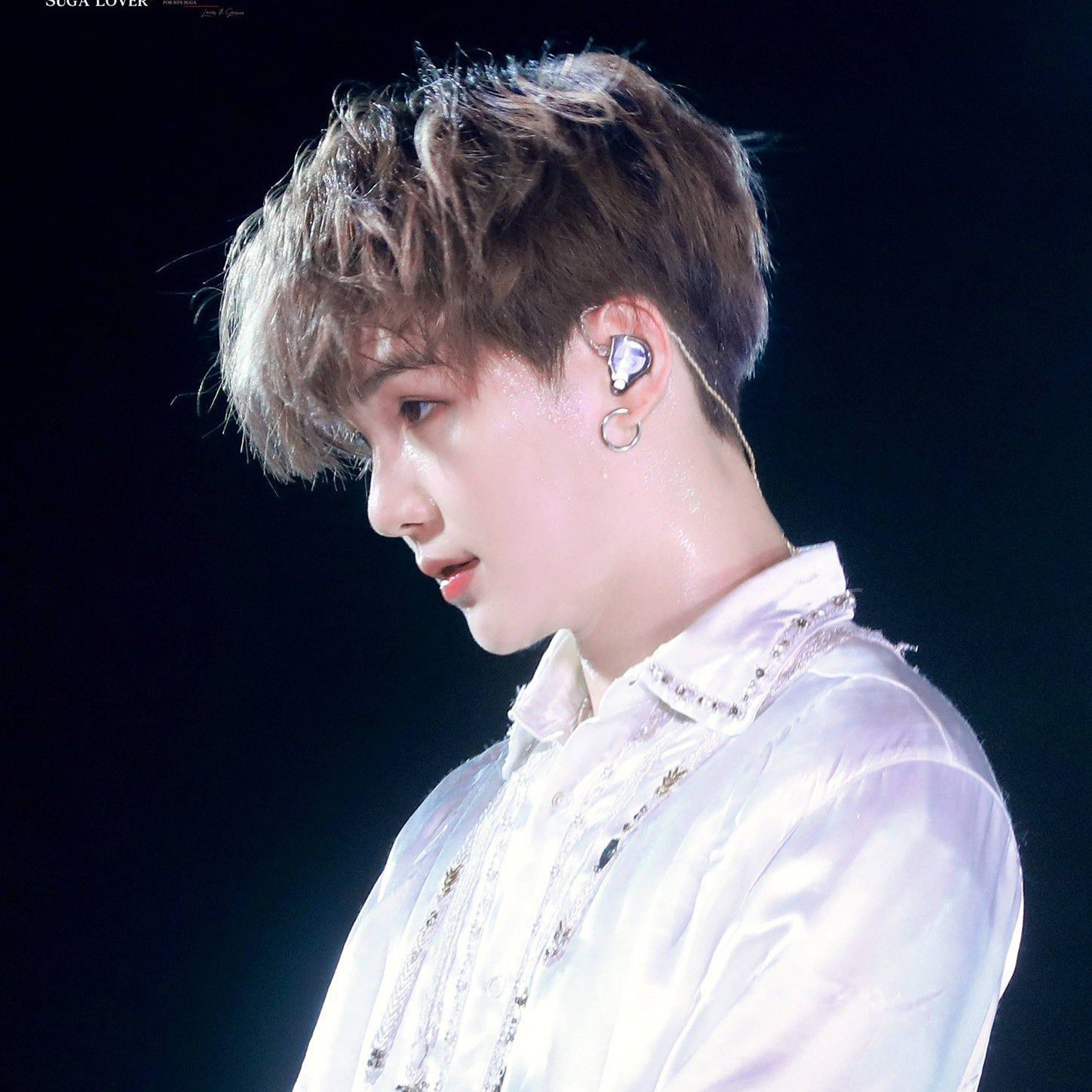 Recent activity shot of SUGA (BTS)