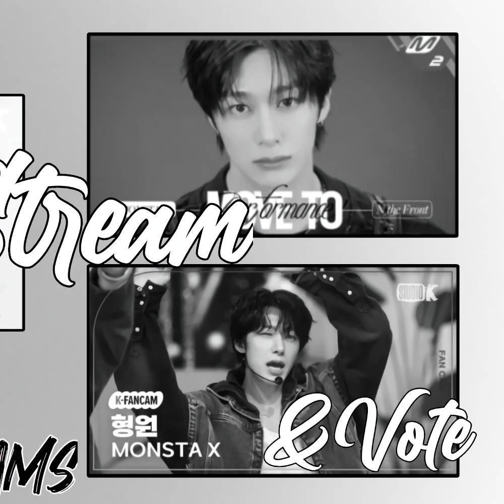 Recent activity shot of Hyungwon (MONSTA X)