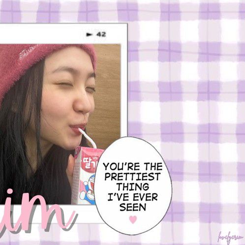 A moment captured by Yeri (Red Velvet)'s fan
