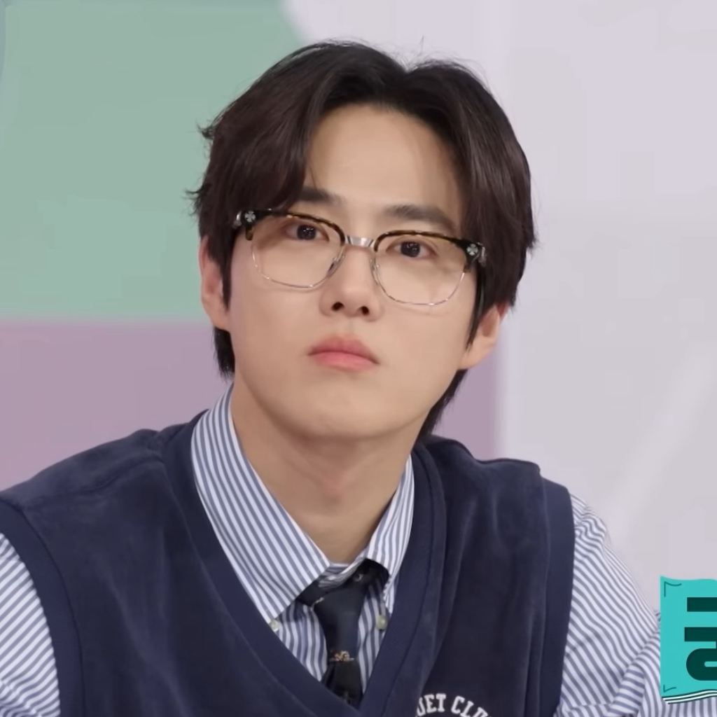 Behind-the-scenes cut of Suho (EXO)