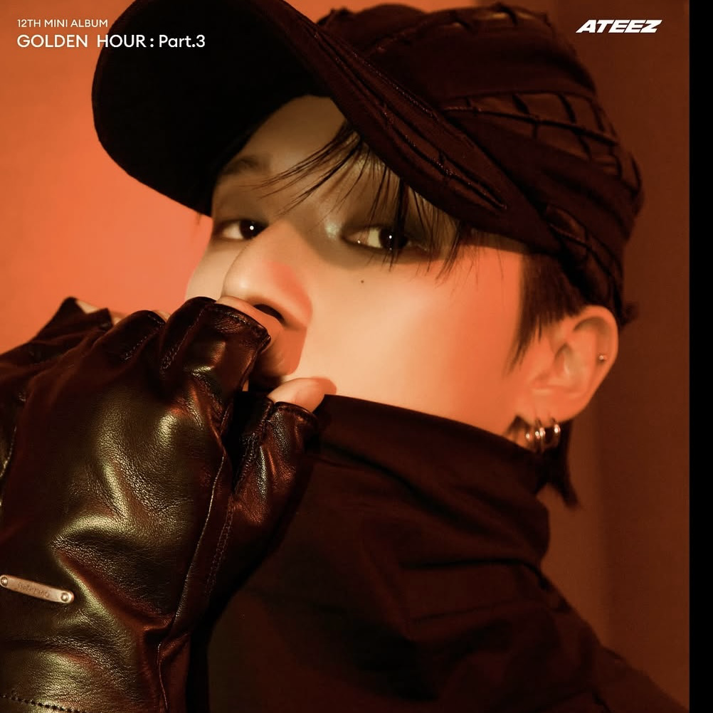 Recent activity shot of Wooyoung (ATEEZ)