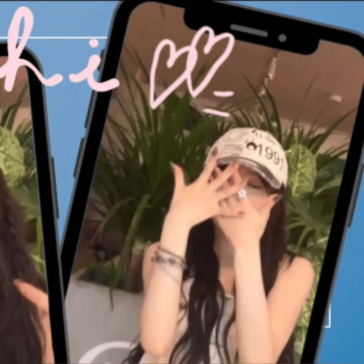 Recent activity shot of Miihi (NiziU)