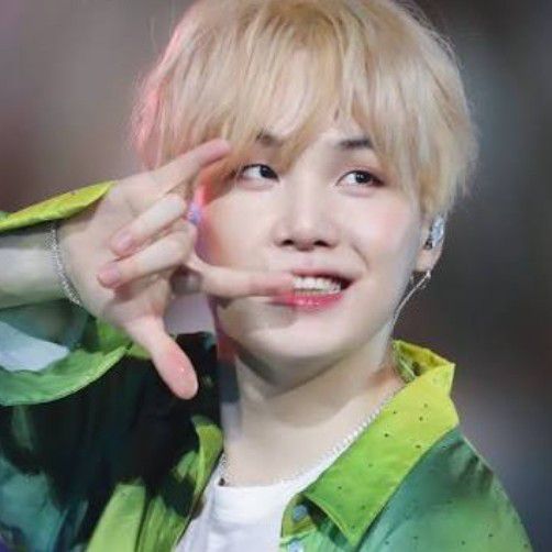 A moment captured by SUGA (BTS)'s fan