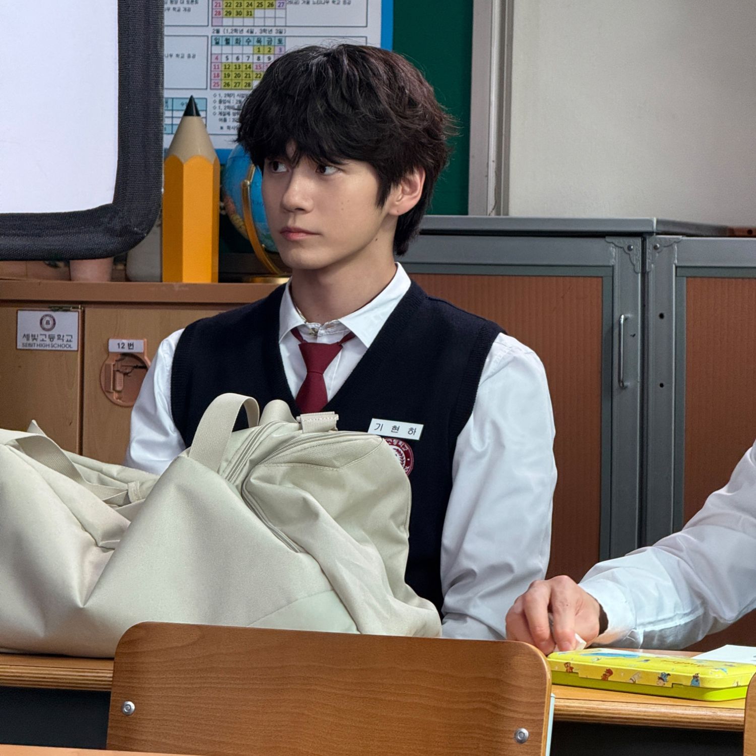 옹성우의 비하인드 컷