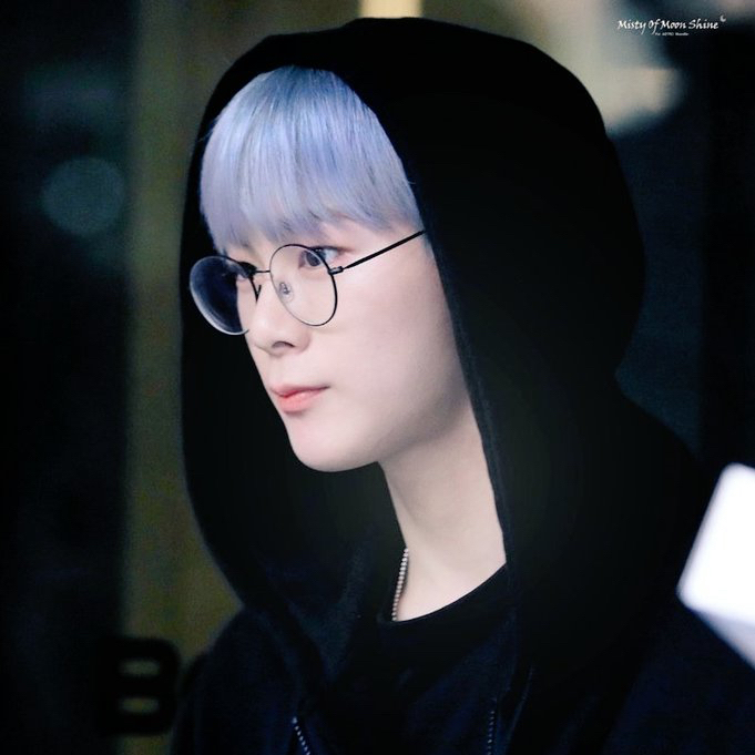 Recent activity shot of Moonbin (ASTRO)