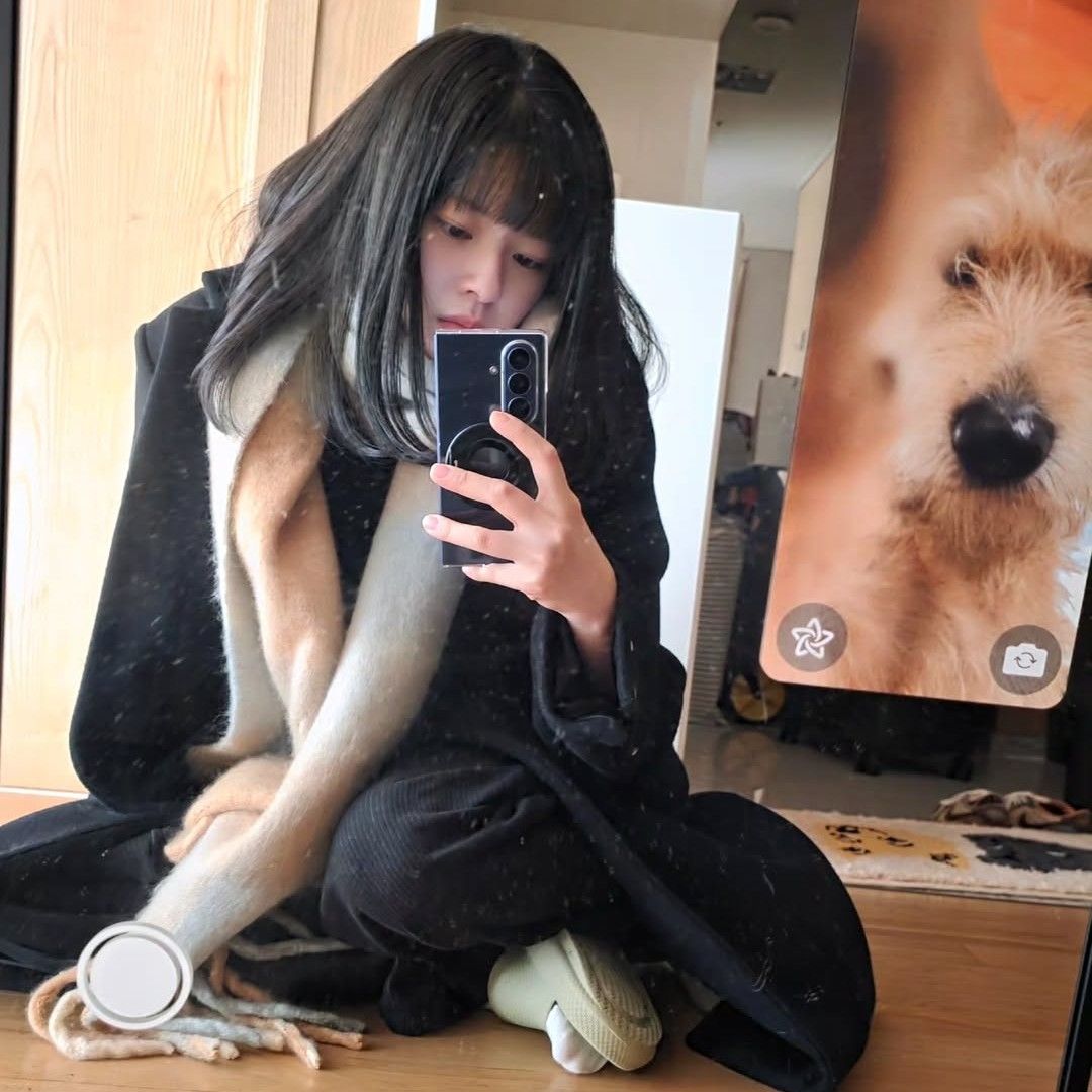 A moment captured by TWICE's fan