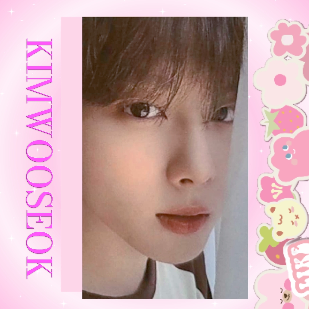 Recent activity shot of Kim Wooseok