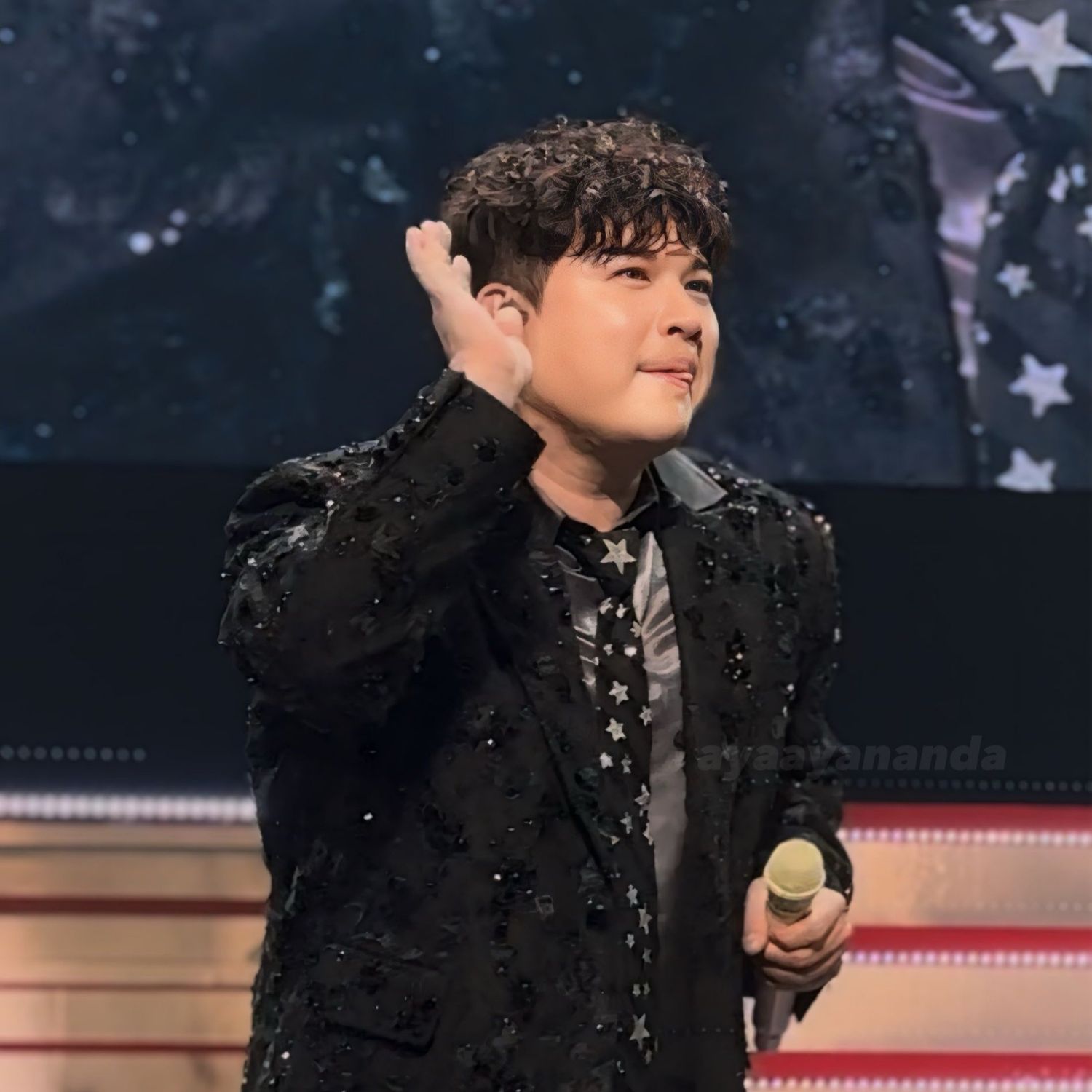 Behind-the-scenes cut of Shindong (Super Junior)
