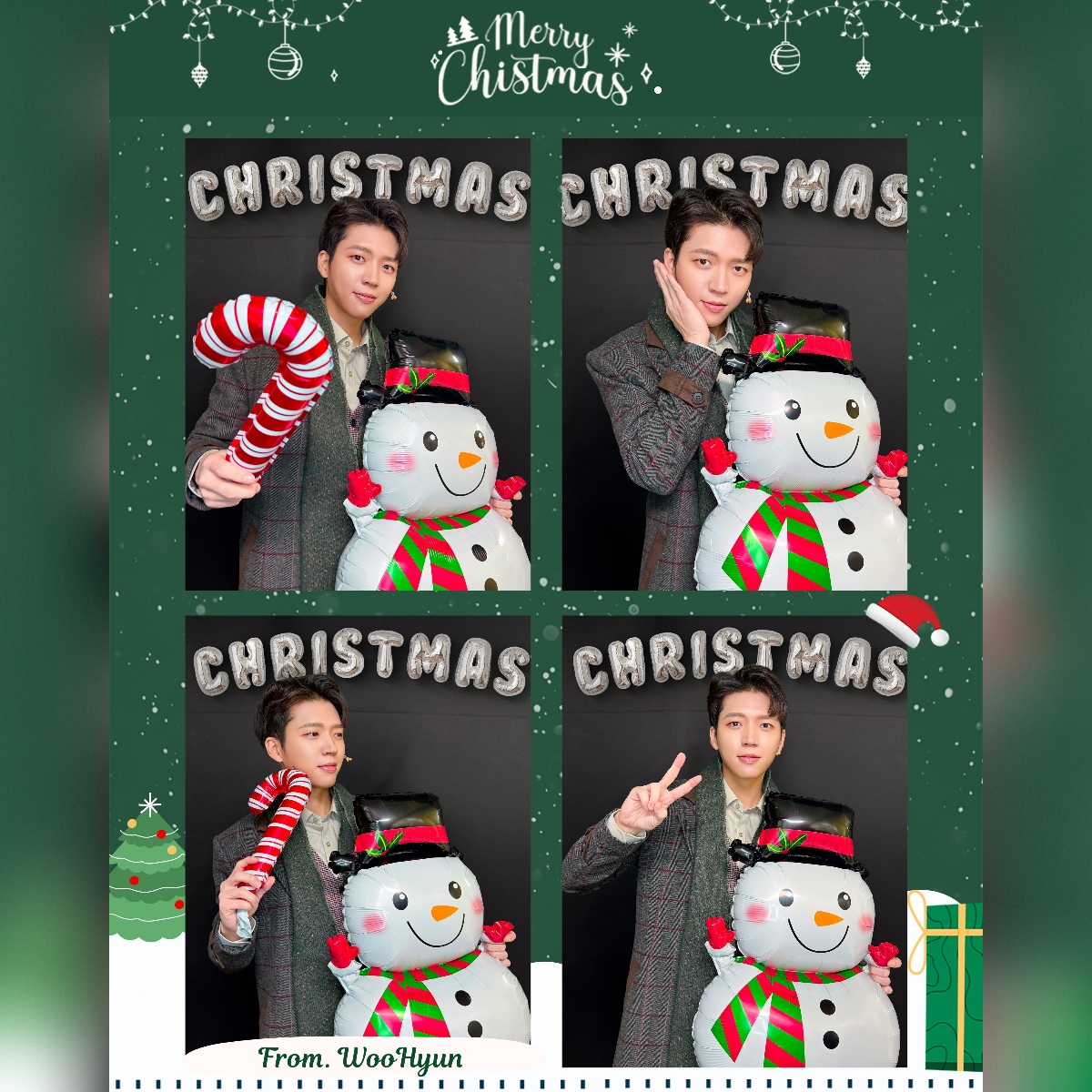 Behind-the-scenes cut of Woohyun (INFINITE)